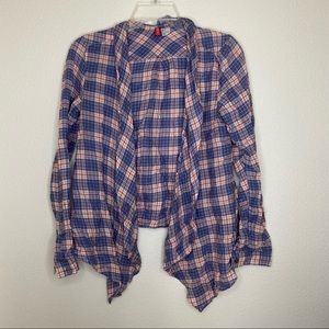 H&M Cropped Flannel